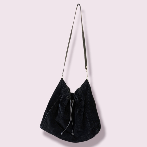 Y2K Kate Spade Corduroy Drawstring Bag - Picture 4 of 13